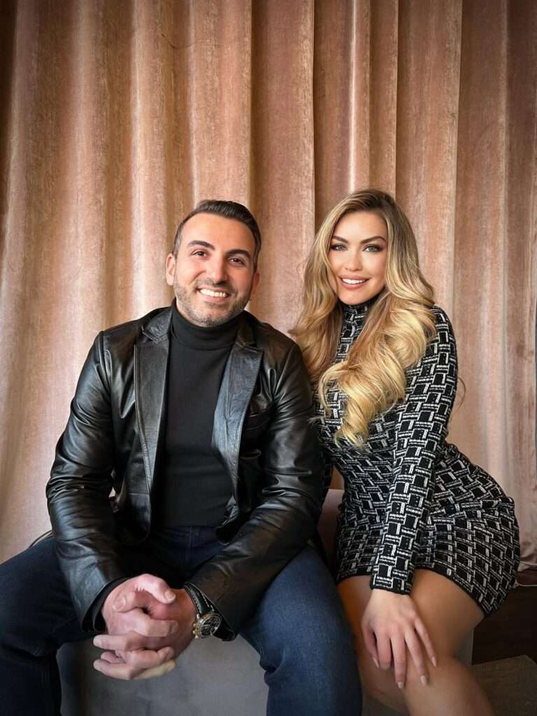Before and after smile transformation
